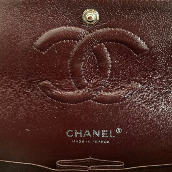 Authentic Chanel Classic Flap Black Medium Lambskin SHW - Picture 7 of 16